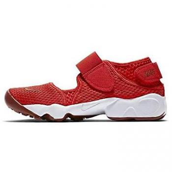 Nike Little Rift (Kinder) – Habanero Rot + Mars Stone Weiß – Freizeit-Schuhe Jungen, 5C