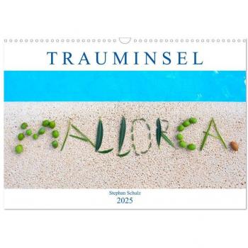 Mallorca Trauminsel im Mittelmeer (Wandkalender 2025 DIN A3 quer) CALVENDO Monatskalender