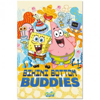 Póster de Bob Esponja 61x91,5 cm – Grupo Erik