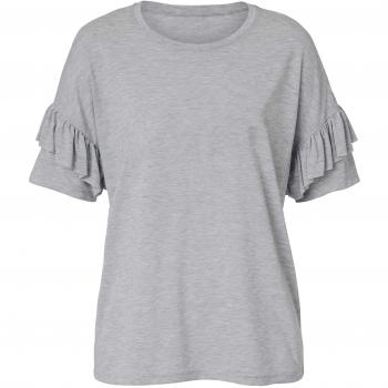 Odeon Women's Shirt mit fließenden Ärmelvolants – 001 hautschonend