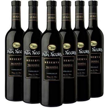 VINO TINTO TEMPRANILLO RESERVA PATA NEGRA. 75cl
