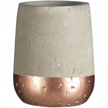 Orsina Neptune 250ml Concrete Cup with Copper Accents