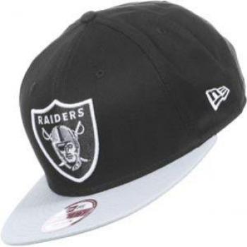 Pet New Era NFL Las Vegas Raiders snapback hoofd