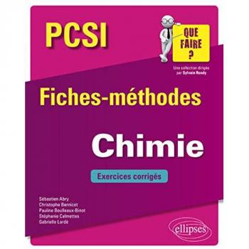 Chimie PCSI