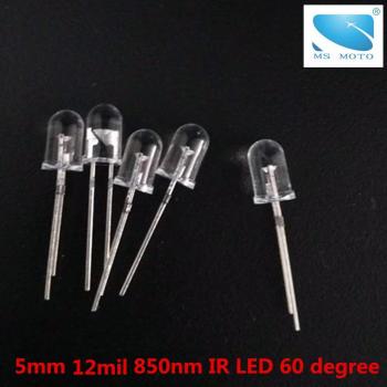 10 Teile 5mm 12mil 60° IR Diode 850nm für Sicherheitskameras