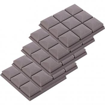 5 Pcs 30x30cm Acoustic Sound Absorbing Foam Panels