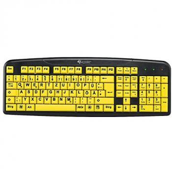 Clavier USB SmartKeys : AZERTY à gros caractères, confort optimal