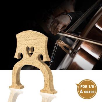 Puente de arce Brasil para violonchelo 1/4