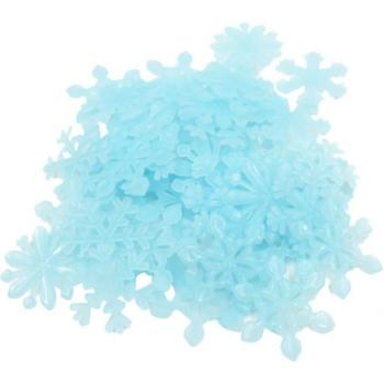 Autocollants Fluorescents Flocon de Neige
