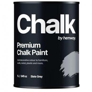 Hemway Grey Chalked Matte