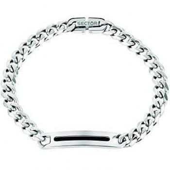 SZS0 Argento Basic Sector Braccialetto Unico