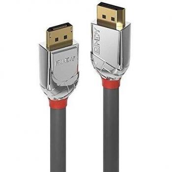 LINDY 36302 DisplayPort 1.4 Cable, Cromo Line