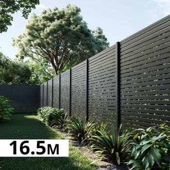 Aluminium Decklinea Anthracite 16,5x1,8 m