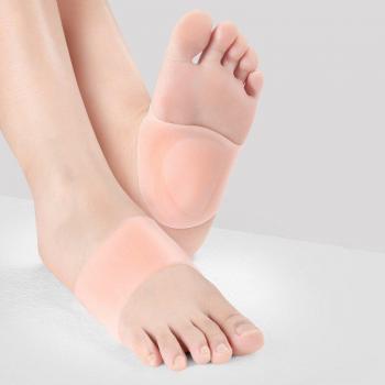 Semelles orthopédiques TPR « O‑Foot », grande taille, soulagement fasciite