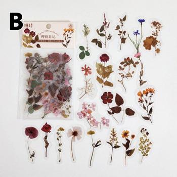 Set de Pegatinas Florales – Álbum de Recortes