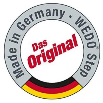 Taburete de Oficina Blanca con Ruedas Wedo 212200