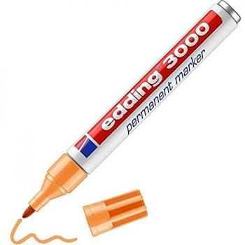 EDDING Permanent Marker 3000 1,5-3mm 3000-16 hellorange