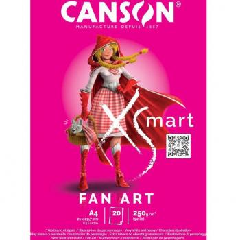 Xsmart Fan Art Blocco Studio A4 Spesso