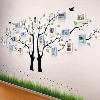 Korean DoubleTree Wooden Wall Frame – 17 House Love Collection