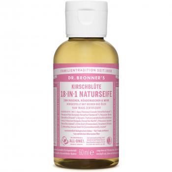 Universal 18‑in‑1 Cherry Blossom Liquid Soap, Dr. Bronner’s 60 mL
