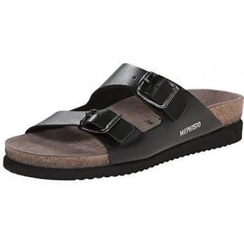 Sandales en cuir Mephisto HARMONY Noir