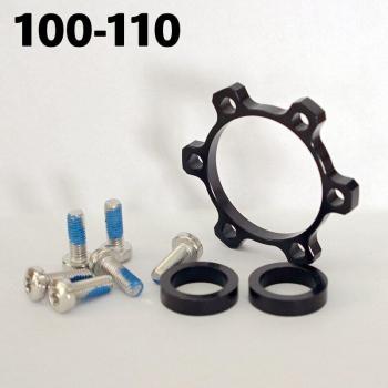 Kit moyeu Boost pour vélo tout terrain 100mm-110mm avant et 142mm-148mm arrière