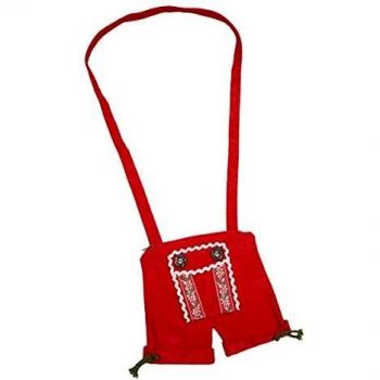 Rubie's 6190616 STD Rot‑Taschen‑Sepplhose