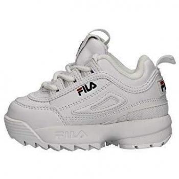 FirstStep White Low‑Top Baby Shoes