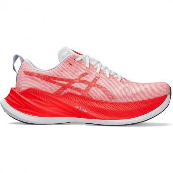 Baskets de sport Asics Superblast Rouge Blanc SS24, Taille 42,5