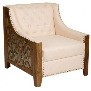 Poltrona Comfort Alexandra Beige 80x80x72 cm