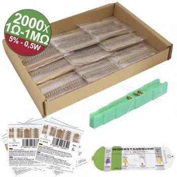 Résistance à Couche Carbone 0.5W 5% Axiale 2000 pcs