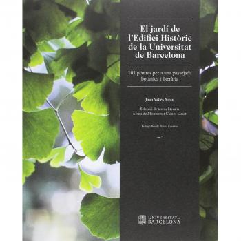 El jardí de l’edifici històric de la universitat de barcelona