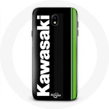 Kawasaki Logo hoesje voor Samsung Galaxy J7 2017