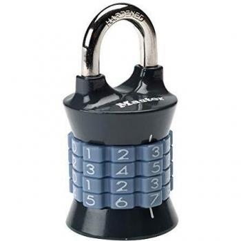 Lucchetto MasterLock 1535EURDCOL “Combo” 4‑Cifre – Palette di 4 Tonalità