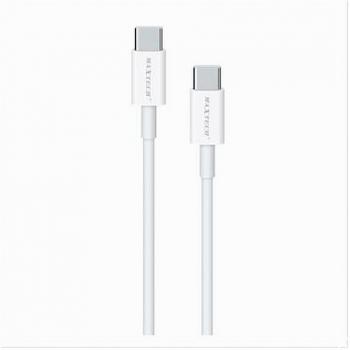 Cable Maxtech USB Tipo-C 3.0 1m para dispositivos Samsung y Huawei