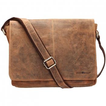 GreenBurry Sacoche en cuir Style Ancien A4 1631-25