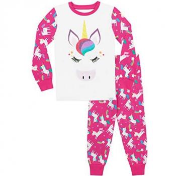 Harry Bear Pink Unicorn Nachtwäsche für Mädchen