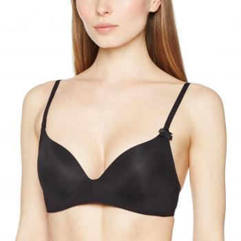 Sloggi Wow Comfort P, Soutien-Gorge Femme, Noir
