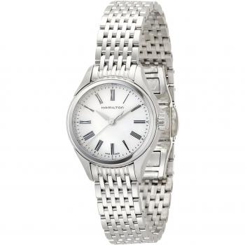 Hamilton Ladies Valiant Stainless Steel Analogue Quartz Watch H39251194
