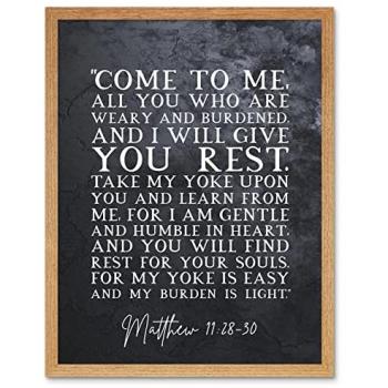 Serenity Verse Matthew 11:28-30