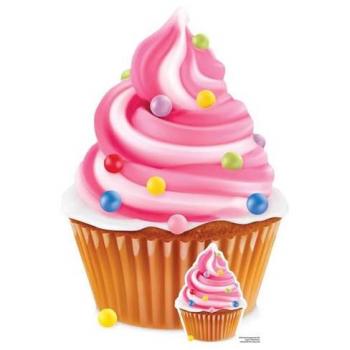 Pink Swirl Cupcake Dekoaufsteller