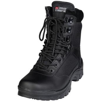 Bottes de mission MIL-TEC Swat – cuir & polyester, semelle EVA, boucle à lacets
