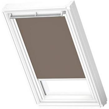 VELUX Verdunklungsrollo DKL PK08 mit weißen Führungsschienen