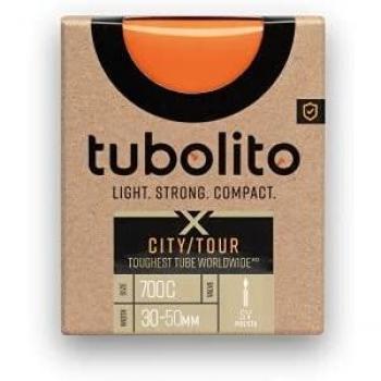 Tubolito X-Tubo City Tour Schlauch 40 mm Schrader orange