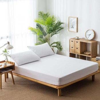 Sábana ajustable de algodón para cama King
