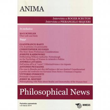Philosophical news. Anima