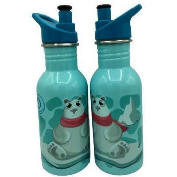 Botella de acero inoxidable 500 ml Oso Polar Water Revolution