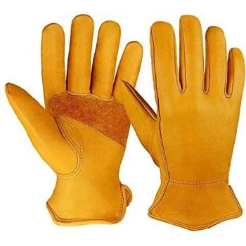 OZERO Heavy Duty Gardening Gloves (L)