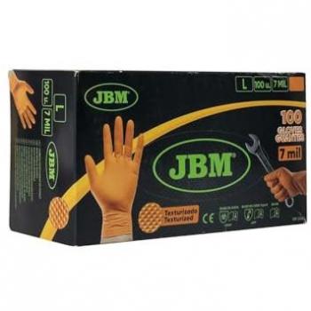 Gants Nitrile Jetables Noir 7.0mil Texture Diamant 100 Unités