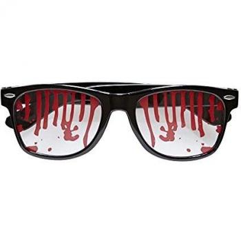 Lunettes de déguisement avec taches de sang